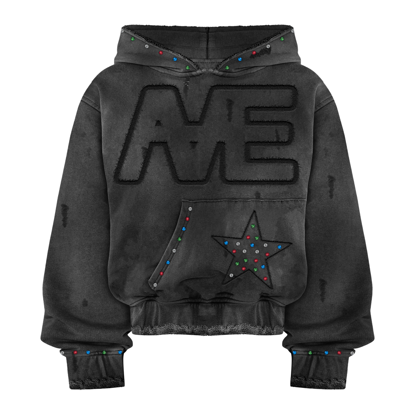AAE Rhinestone Hoodie